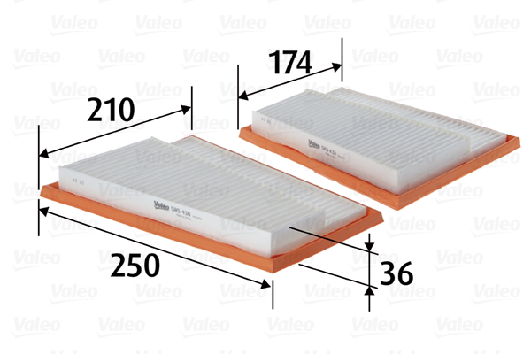 VALEO 585430 Filtro aria